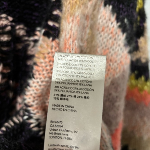 Free People Petals Cardigan XS Oversized - Picture 8 of 11